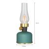 Calex oplaadbare tafellamp | Lavinio | 1800K | Dimbaar | 200 lumen | IP54 | 2.5W | Groen  LCA01162 - 6