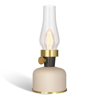 Calex oplaadbare tafellamp | Lavinio | 1800K | Dimbaar | 200 lumen | IP54 | 2.5W | Zand  LCA01161
