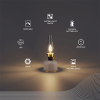 Calex oplaadbare tafellamp | Lavinio | 1800K | Dimbaar | 200 lumen | IP54 | 2.5W | Zand  LCA01161 - 2