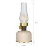 Calex oplaadbare tafellamp | Lavinio | 1800K | Dimbaar | 200 lumen | IP54 | 2.5W | Zand  LCA01161 - 6