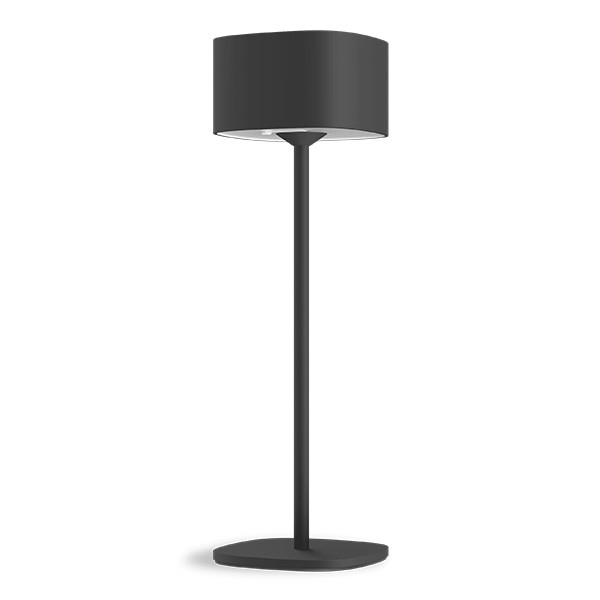 Calex oplaadbare tafellamp | Serino | 2700K | Dimbaar | 90 lumen | IP44 | 2W | Zwart  LCA01158 - 1