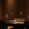Calex oplaadbare tafellamp | Serino | 2700K | Dimbaar | 90 lumen | IP44 | 2W | Zwart  LCA01158 - 5