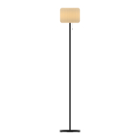 Calex oplaadbare vloerlamp | Latina | 3000K | Dimbaar | IP44 | Zwart | 1.8W  LCA01040