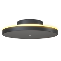 Calex oplaadbare wandlamp buiten | Rosarno | 2700K | 200 lumen | Dimbaar | Ø 25 cm | Zwart  LCA01164