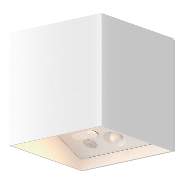 Calex oplaadbare wandlamp buiten | Volterra | Up & Down | Vierkant | 2700K | 170 lumen | IP44 | 1.5W | Wit  LCA01155 - 1