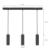 Calex pendels GU10 | 3 stuks met plafondplaat | 1.5 meter | Zwart  LCA01181 - 5