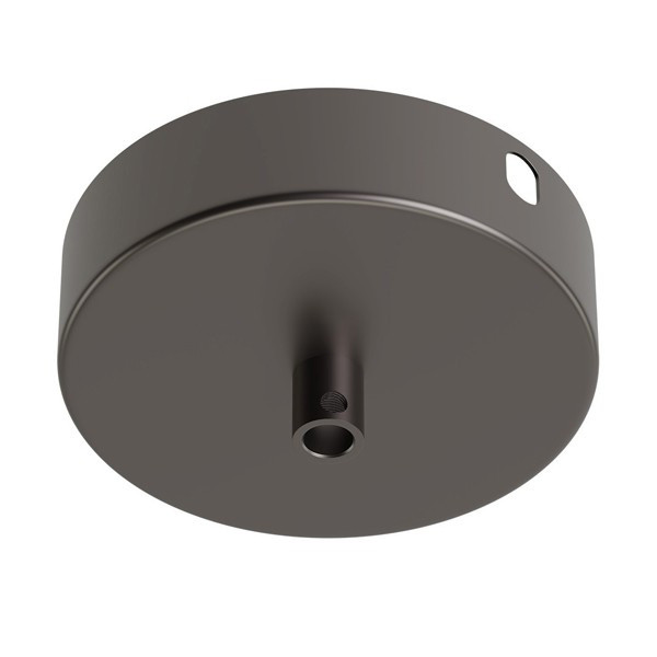 Calex plafondkap geschikt voor 1 snoer (parel zwart)  LCA00206 - 1