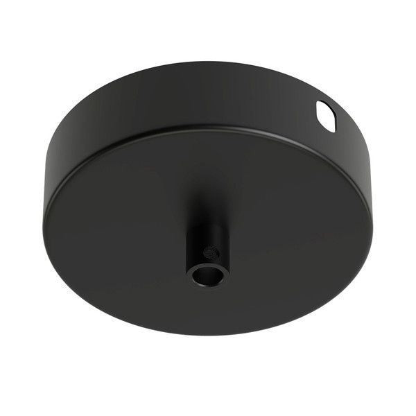 Calex plafondkap geschikt voor 1 snoer (zwart)  LCA00209 - 1