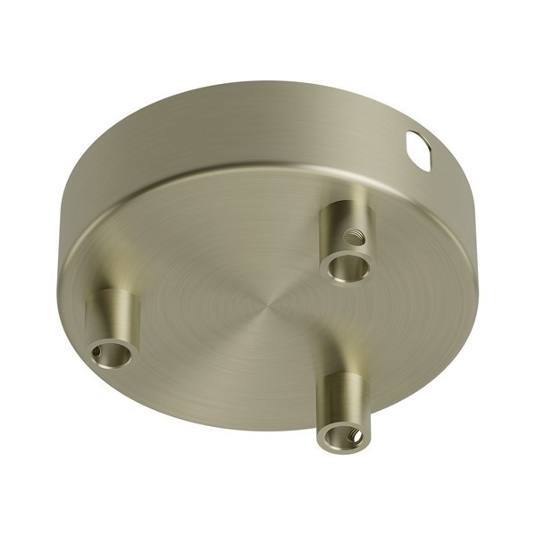 Calex plafondkap geschikt voor 3 snoeren (brons)  LCA00204 - 1