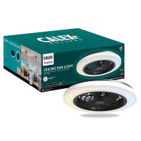 Calex slimme plafondlamp met ventilator | 3000K-6500K | Wit | 21.5W  LCA01056