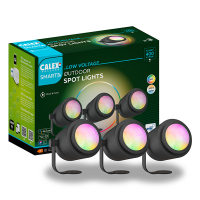 Calex slimme prikspots | RGB + 3000-6500K | 400 lumen | 24V | 3 stuks  LCA00819
