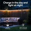 Calex solar ledstrip voor buiten | 4 meter | Oplaadbaar | RGB + 2700-6500K | 100 lumen | IP44 LCA01278 - 3