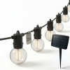 Calex solar lichtsnoer 20 meter | Vista | 2700K | 30 lampjes | 35 lumen | 3W | Zwart LCA01177 - 1
