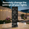 Calex solar lichtsnoer 20 meter | Vista | 2700K | 30 lampjes | 35 lumen | 3W | Zwart LCA01177 - 3