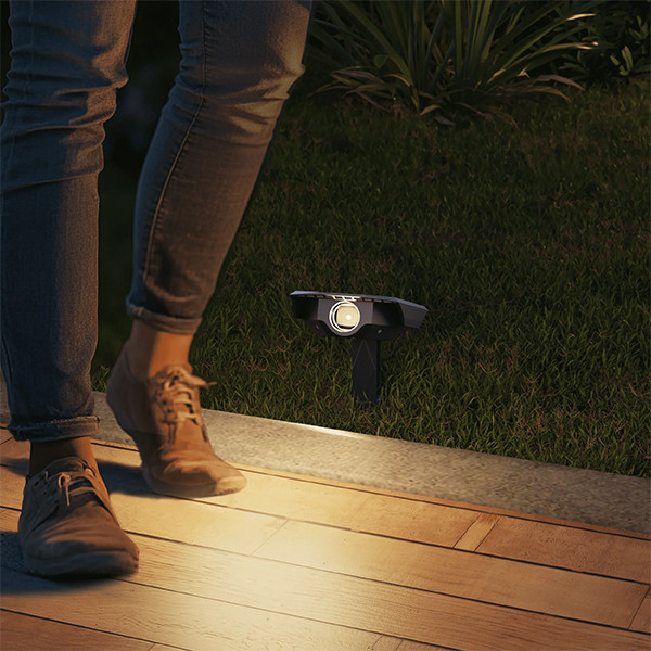 Calex solar prikspots | Padoa | 2700K | 65 lumen | IP44 | 0.5W | Zwart | 2 stuks  LCA01169 - 5