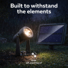 Calex solar prikspots | RGB + 2700K | 20 lumen | 3 stuks | Zwart LCA01277 - 4