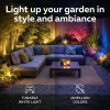 Calex solar prikspots | RGB + 2700K | 20 lumen | 3 stuks | Zwart LCA01277 - 5