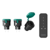 Calex stekker set buiten | IP44 | 3680W | Zwart