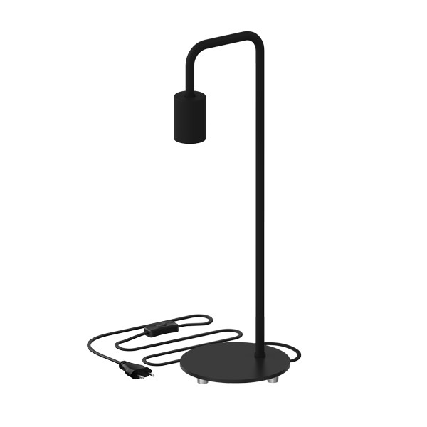 Calex tafellamp | E27 | aan/uit schakelaar | 53 cm hoog | Zwart  LCA00470 - 1