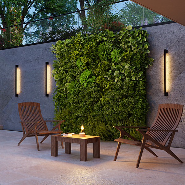 Calex wandlamp buiten | 2700K | 900 lumen | 9W | Zwart LCA01274 - 4