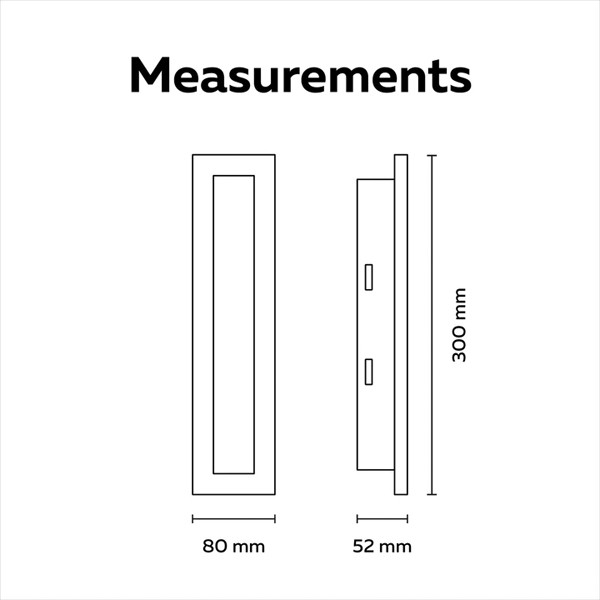 Calex wandlamp buiten | Montevia Villa | 2700K | 30 cm | Zwart LCA01294 - 8