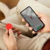 Chipolo One Bluetooth Tracker | Wit, Zwart, Rood, Blauw | 4 stuks  LCH00018 - 4