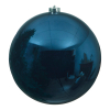Kerstbal | Ø 14 cm | Glanzend | Nachtblauw | 1 stuk | Decoris LLU00373 - 1