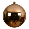 Kerstbal | Ø 20 cm | Glanzend | Brandy | 1 stuk | Decoris LLU00383 - 1