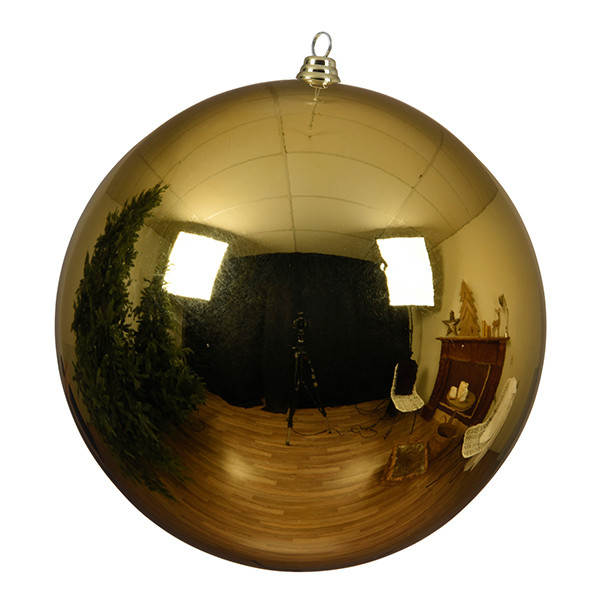 Kerstbal | Ø 20 cm | Glanzend | Goud | 1 stuk | Decoris LLU00374 - 1
