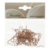 Kerstbalhaakjes | Koperkleurig | 50 stuks | Decoris LLU00400 - 1