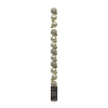 Kerstballen | Ø 3 cm | Glanzend, mat en glitter | Parel | 14 stuks | Decoris LLU00334 - 1