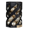 Kerstballen | Ø 6 cm | Glanzend, mat | Parel | 30 stuks | Decoris LLU00339 - 1