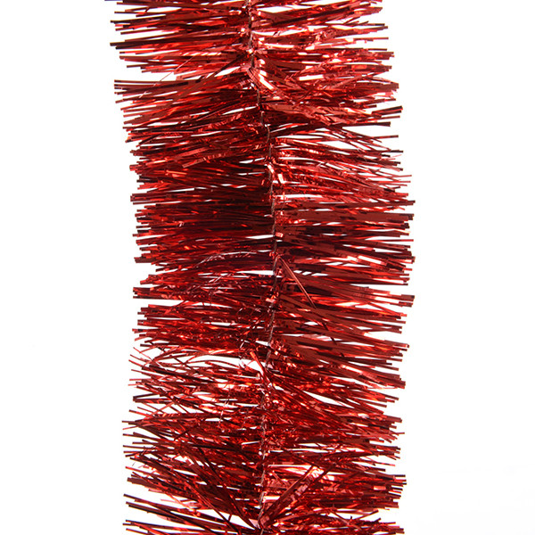 Kerstslinger kerstboom | 2.7 meter | Kerstrood | Decoris LLU00405 - 1