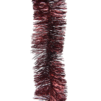 Kerstslinger kerstboom | 2.7 meter | Ossenbloed | Decoris LLU00408