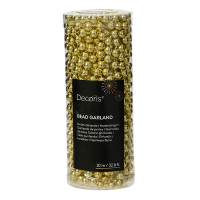 Kralenslinger kerstboom | 10 meter | Ø 0,8 cm | 10 | Goud | Decoris LLU00324