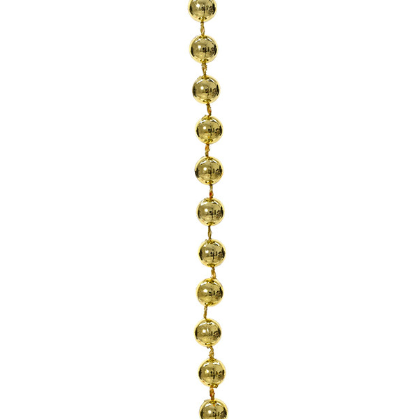 Kralenslinger kerstboom | 10 meter | Ø 0,8 cm | 10 | Goud | Decoris LLU00324 - 2