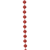 Kralenslinger kerstboom | 10 meter | Ø 0,8 cm | 10 | Kerstrood | Decoris LLU00323 - 2