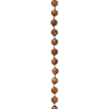 Kralenslinger kerstboom | 10 meter | Ø 0,8 cm | Espresso | Decoris LLU00329 - 2