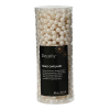 Kralenslinger kerstboom | 10 meter | Ø 0,8 cm | Parel wit | Decoris LLU00325 - 1