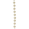 Kralenslinger kerstboom | 10 meter | Ø 0,8 cm | Parel wit | Decoris LLU00325 - 2