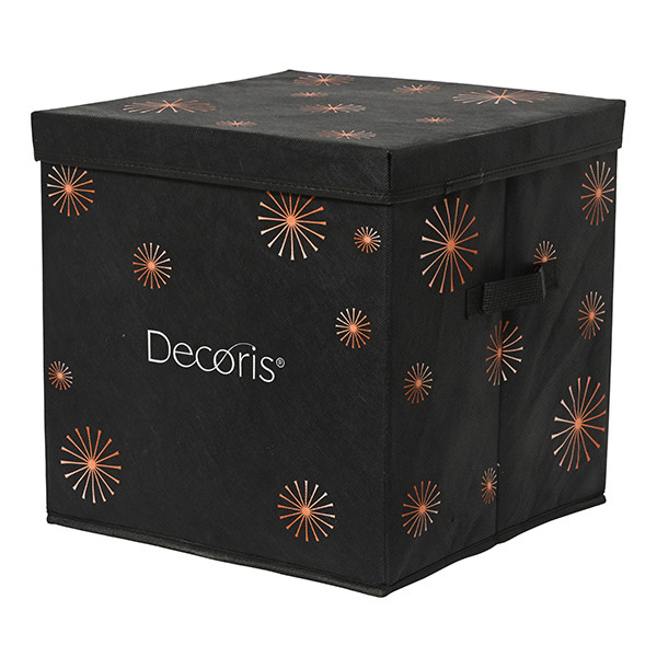 Opbergbox voor kerstballen | Bruin | Polyester | Decoris LLU00399 - 1