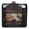 Opbergzak voor kerstballen Ø 8 cm | Bruin | Polyester | Decoris LLU00520 - 1