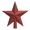 Piek kerstboom | Ster | Glitter | Kerstrood | Decoris LLU00393 - 1