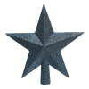 Piek kerstboom | Ster | Glitter | Nachtblauw | Decoris LLU00397 - 1