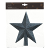 Piek kerstboom | Ster | Glitter | Nachtblauw | Decoris LLU00397 - 2