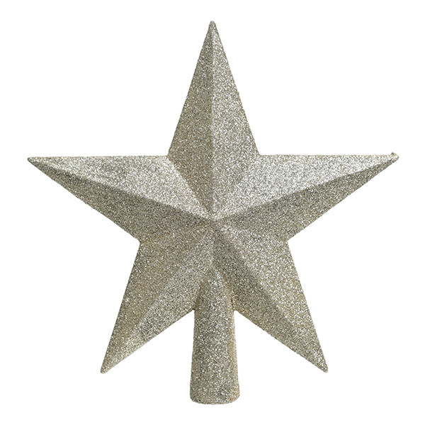 Piek kerstboom | Ster | Glitter | Parel | Decoris LLU00395 - 1