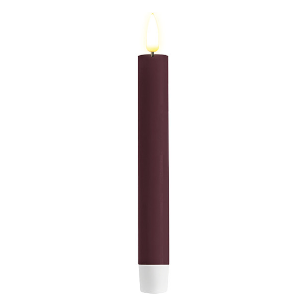 Deluxe HomeArt Led dinerkaars 15 cm | Violet | 3D vlam | 2 stuks | Deluxe HomeArt  LDH00474 - 1