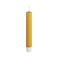 Deluxe HomeArt Led dinerkaars 2,2 x 15 cm | Curry | 3D vlam | 2 stuks | Deluxe HomeArt  LDH00546