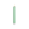 Led dinerkaars 2,2 x 15 cm | Mint | 3D vlam | 2 stuks | Deluxe HomeArt LDH00563 - 1