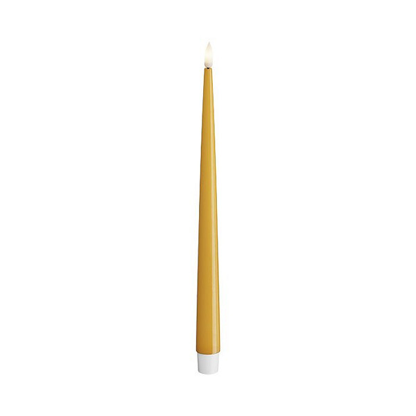 Deluxe HomeArt Led dinerkaars 2,2 x 28 cm | Curry | 3D vlam | Deluxe HomeArt  LDH00548 - 1